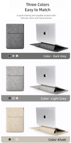 Laptop Sleeve Case 13 14 15 15.6 16Inch For Huawei HP DELL Bag For Macbook Air Pro 13 13.6 M4 Notebook Case with Stand Men Women