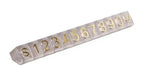 10pcs 9x6mm Adjustable Dollars Number Stand Watch Labels Cube Price Tags