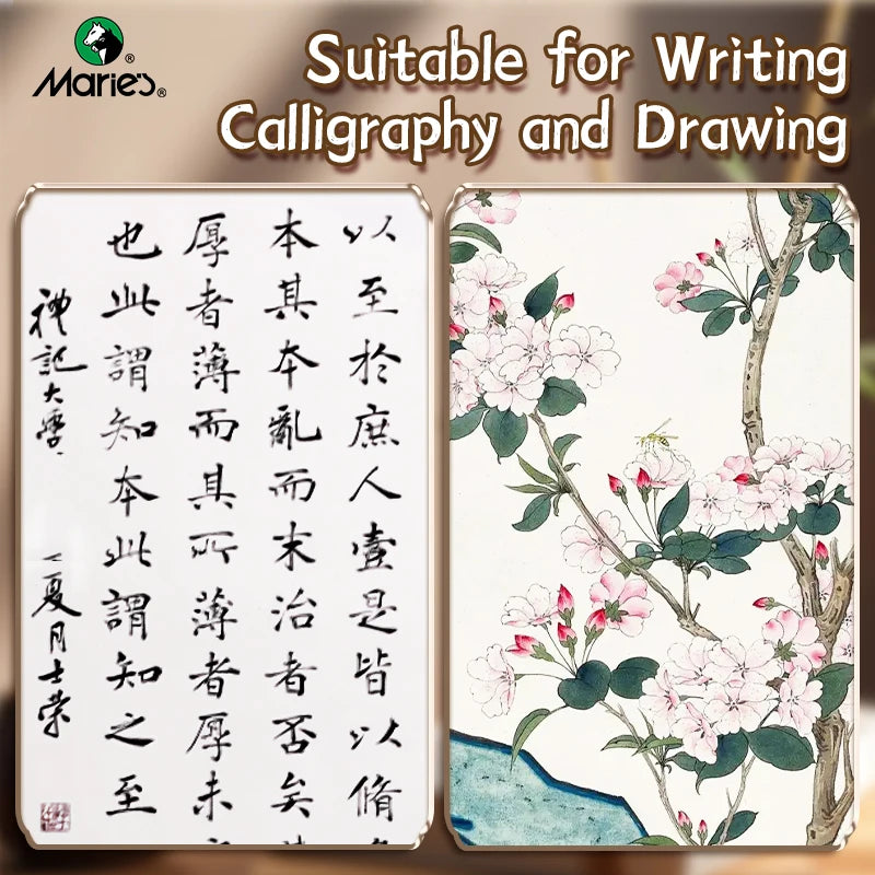 1pc 100g/250g/500g Marie's Calligraphy & Sumi Liquid Ink Bottle for Artists for Practice Chinese Traditional Art Works