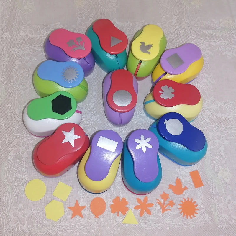 1.8cm - 2.5cm Flower Furador  Diy Paper Cut Eva Foam Maker Puncher Scrapbooking Labor Saving For Hole Punch DIY Handmade