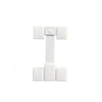 10Pcs/Lot Drawer Partition Accessories Extension Buckle Fixed Clip Drawer DIY Storage Clapboard Divider Sock Underwear Organizer