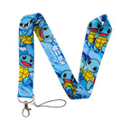 Japanese Anime Monsters Neck Strap Lanyard for Keys Keychain Badge Holder ID Credit Card Pass Mobile Phone Charm Accessories