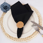 Set of 6 Cotton Dinner Cloth Napkins 30x45cm Soft Washable Perfect for Weddings Parties Christmas Birthdays and Family Gathering