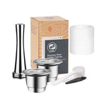 Capsule For Nespresso Reutilisable Inox Refillable Capsule Crema Reusable Refillable Coffee Filter Nespresso Essenza Mini