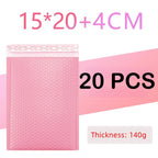 100/1 PCS Pink Poly Bubble Mailers Padded Envelopes Self Seal Padded Envelopes Gift Bags Packaging Envelope School Supplies