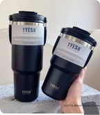 Tyeso Tumbler Coffee Cup Stainless Steel Vacuum Thermal Insulated Mug Large Capacity Double Drink Car Water Bottle Travel Mug
