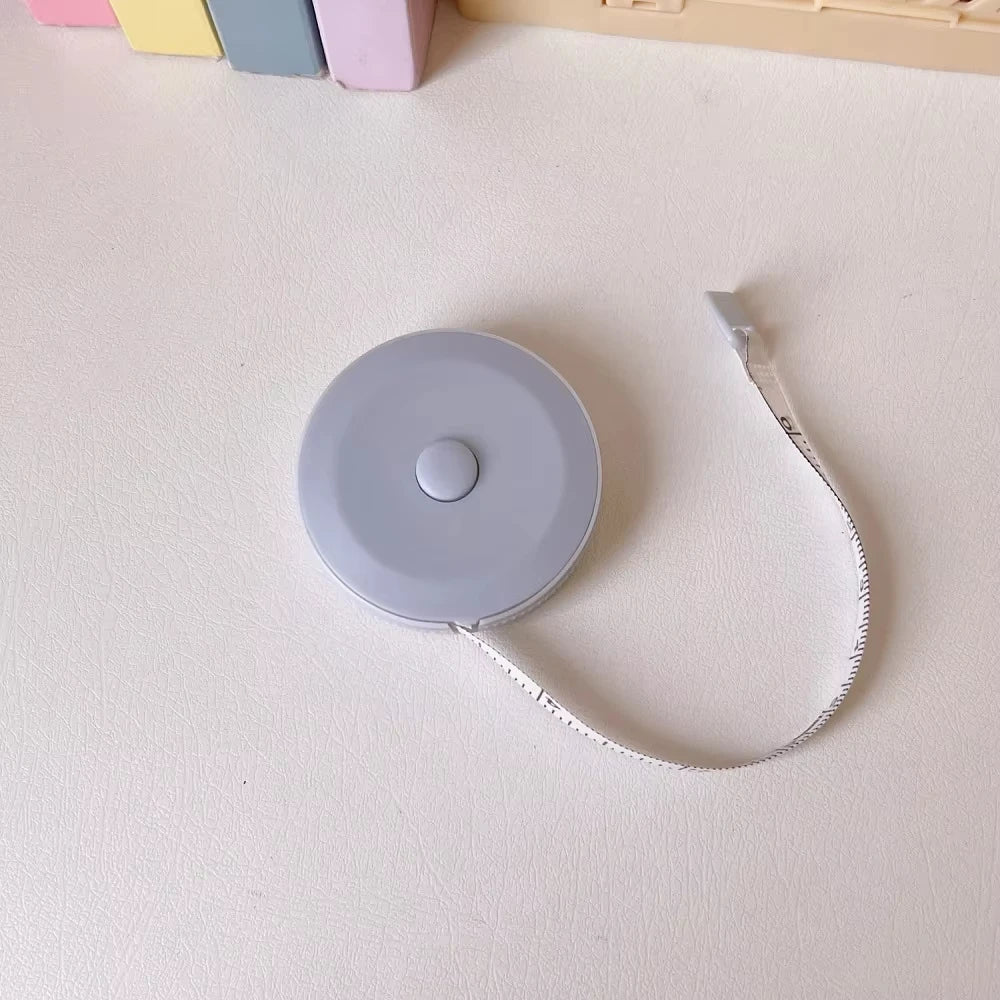 2 Meter Soft Tape Measure Scale Body Sewing Flexible Tailor Ruler Centimeter Inch Portable Retractable Self-Lock Measuring Tape