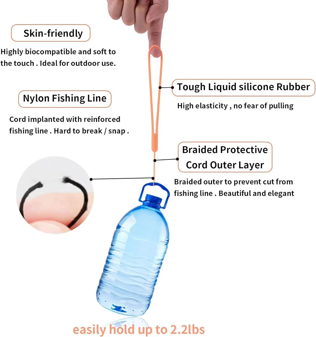 Silicone Wrist Straps Mobile Phone Strap Charms Xyun Lanyards for Iphone Strap Camera Keys Cord Lanyard Key Chains Hanging Rope