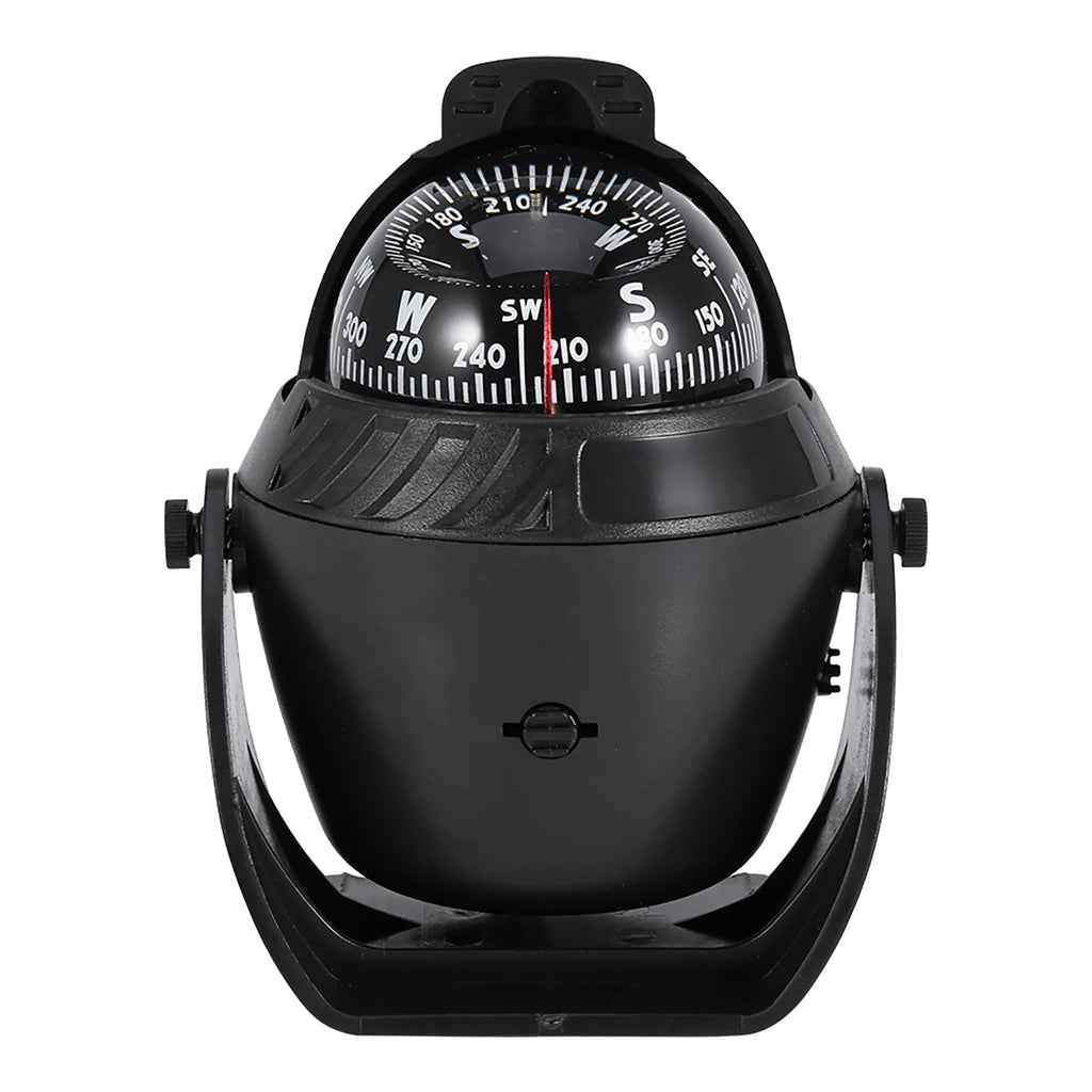 Navigation Pivoting High Precision LED Light Pivoting Compass Navigation Electronic Compass for Marine Boat Car