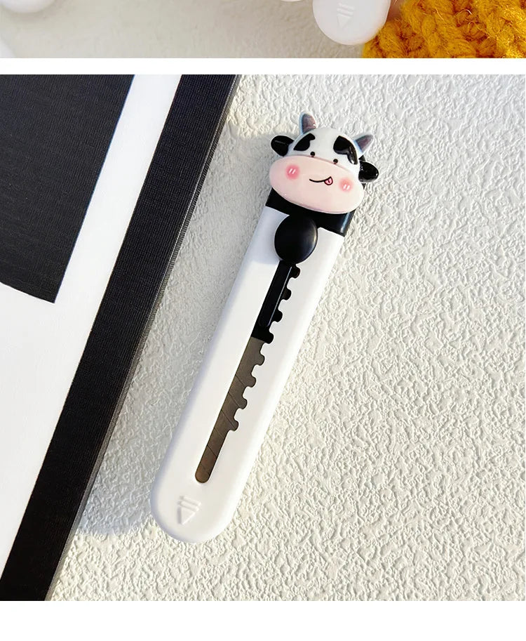 1pc Adorable Cow Letter Opener for Effortless Envelope Opening School Supplies