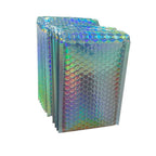10pcs 18x23cm Silver Aluminized Film Bubble Bag Thickened Express Bubble Bag Shockproof Bubble Envelope Bag Padded Mailing Bag
