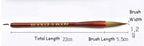 Wooden Writing Brushes Wolf Hair Traditional Chinese Calligraphy Painting Practice Festival Couplets Regular Script Supply
