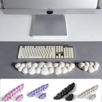Cloud Shape Wrist Rest Pad Anti-Slip Desk Mat Memory Foam Palm Rest Ergonomic Mouse Pad Typing Wrist Rest Office Accessories