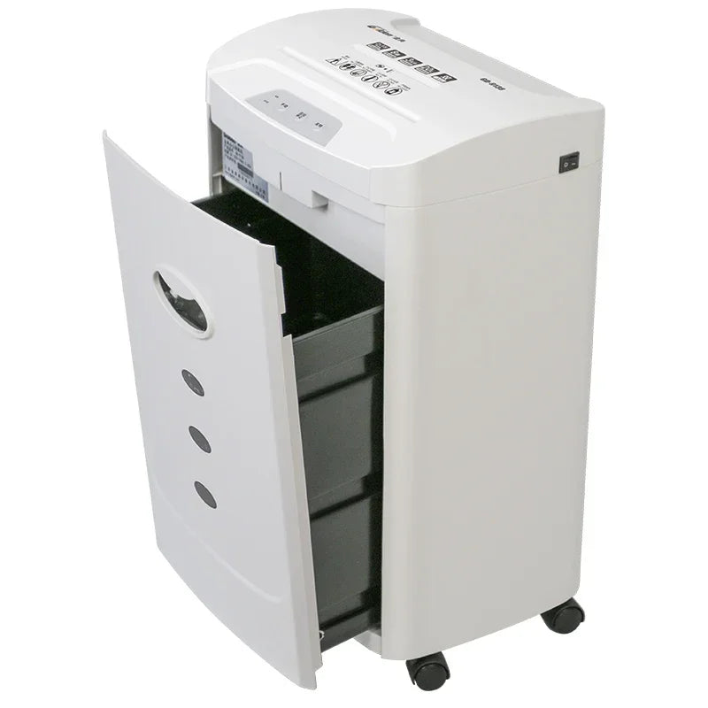 Upgrade New 20L GD9138 Electric Paper Shredder 2X15MM Office A4 Paper Shredder Granular Household High-power Silent Paper Shredd