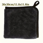 Ultra-Absorbent Microfiber Cleaning Cloth - Soft, Durable & Quick-Dry Towel for Cars, Home, and Bathroom Use
