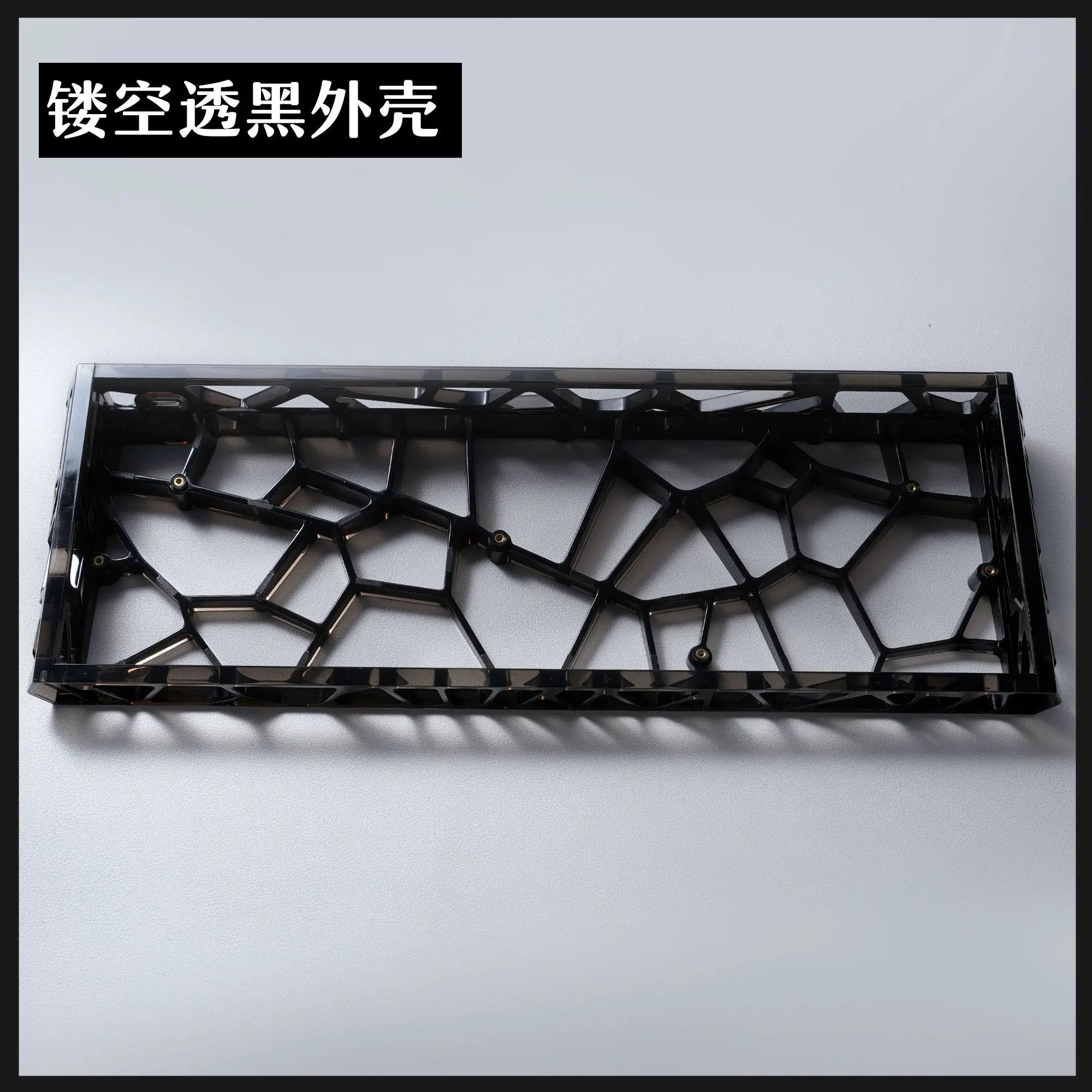 GH60/Wooting60/MAD60 Hollow Transparent Keyboard Shell 60% Keys Layout Keyboard Case for PC Accessory Customized Keyboard Shell