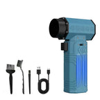 880000RPM Turbo Fan Jet Powerful Air Blower 10000mAh 600g Thrust 70m/s Wind Brushless Duster, vacuum leaf Removal Dryer for car