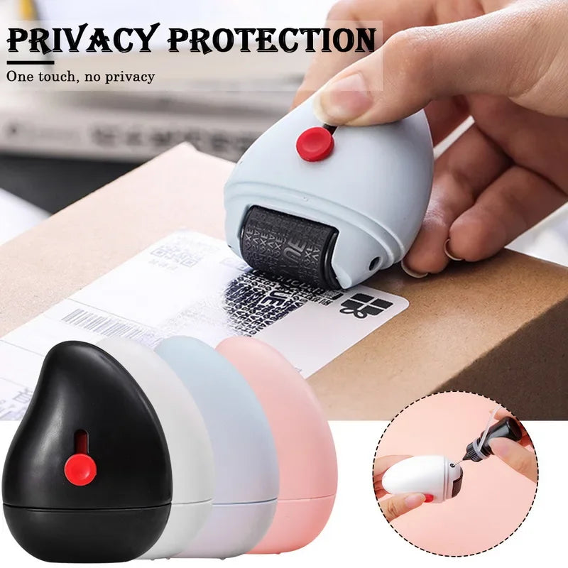 Ceramic Blade Theft Protection Roller Stamp for Privacy Confidential Data Guard Your Security Stamp Roller Privacy Seal Roller