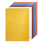 40Sheets A4 Glitter Cardstock Glitter Paper Card Stock Shiny Scrapbook 250gsm Sparkly Paper Large Shimmer for Scrapbook DIY Art