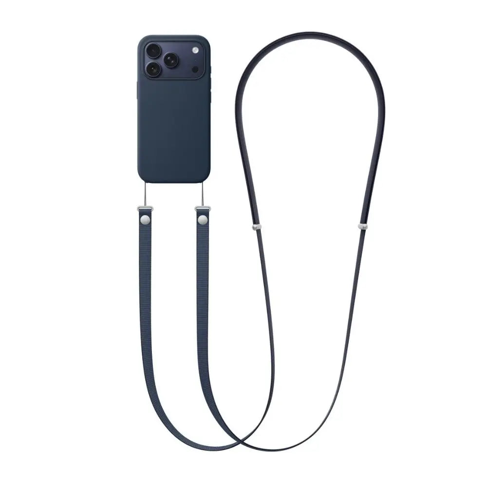 Adjustable Case Magnetic Phone Lanyard Anti-loss Durable Phone Crossbody Lanyard Woven Neck Strap for iPhone 17/Air/17 Pro Max