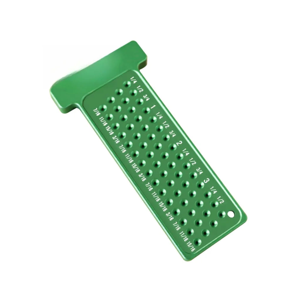 Aluminum Alloy Carpentry T Square Ruler 100mm 4 Inch with Clear Metric and Inch Graduations for Accurate Layout