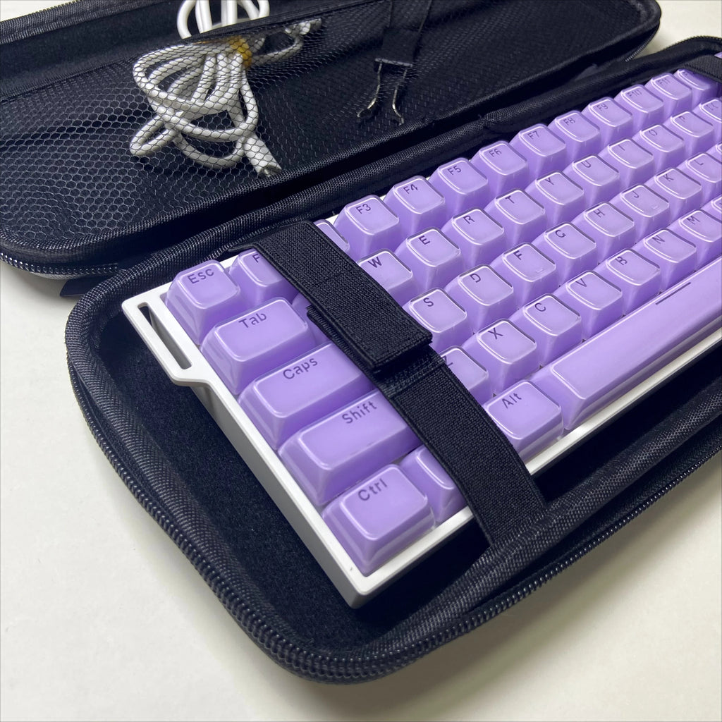 Keyboard Organizer Hard Case Keyboard Storage Bag Dustproof Protective Box 60 68 87 98 100 104 108 Mechanical Keyboard