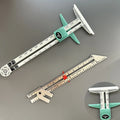 5-in-1 Exclusive Edition Sewing Ruler with Centimeter Scale And Slide Rule Heavy-Duty Plastic Structure for Cutting Embroidery A