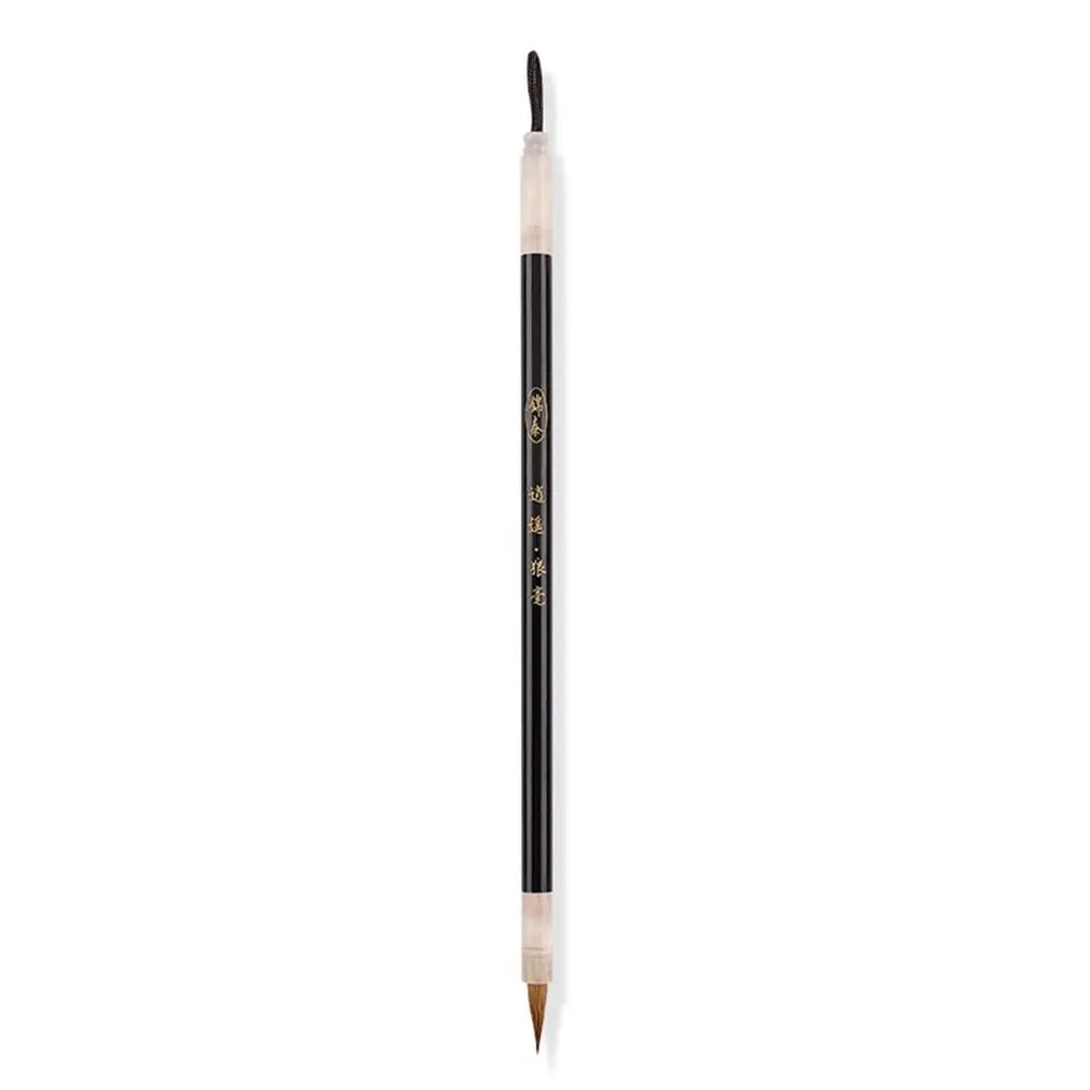 Traditional Chinese Calligraphy Brush Oil Watercolor Wolf Hair Scriptures Writing Brush Wood Oil Painting Art Paint Brush