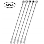 Stainless Steel Cocktail Drink Mixer Bar Stirring Mixing Sticks Muddler Ladle Stirrer Swizzle Sticks Coffee Stirring Sticks