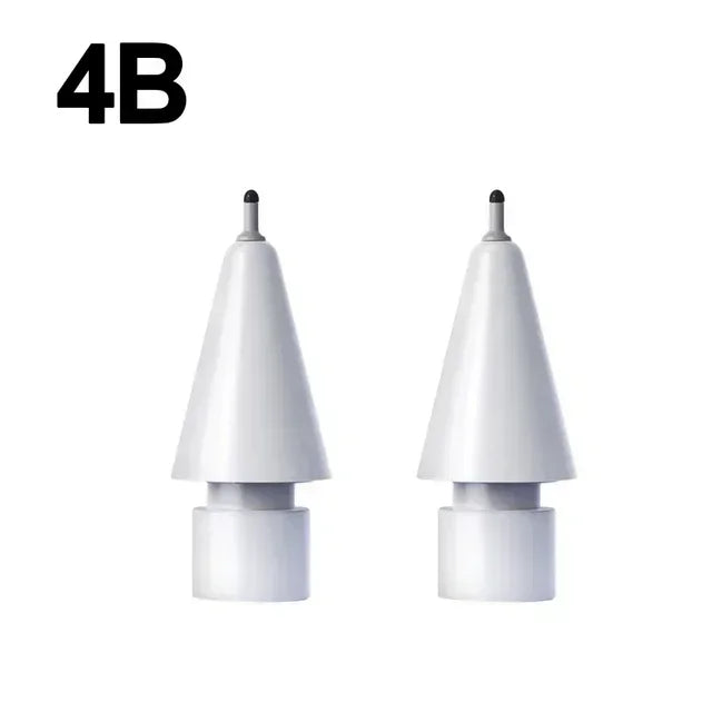 4-1Pcs Replacement Pencil Tips for Apple Pencil 1 2 3 Pro/USB-C Silicone Protective Cap Touch Screen Stylus Pen Nibs for IPencil
