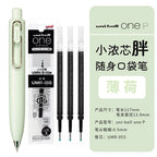 Uni Uniball One P 1pcs Gel Pen Japan Original New Stationery UMN-SP 0.5 Mini Pocket Pen Cute Portable Writing,Record Neutral Pen