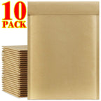 Kraft Bubble Mailers Self-Seal Mailing Envelopes Bubble Padded Mailer Package Shipping Bags for Card Jewelry Electronic Products