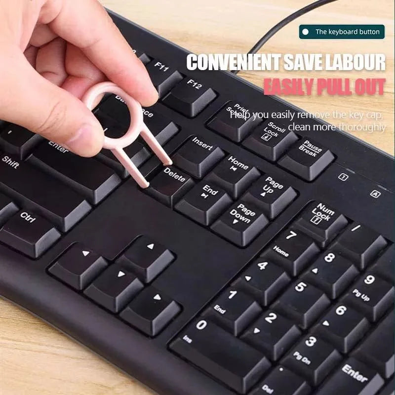 7 in 1 Keyboard Cleaning Brush Kit For Airpods iPhone Headset Cleaning Tools Cleaner Pen Computer Cleaner Kit Keycap Puller