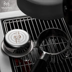 MUVNA Precision High Extraction Mobius Espresso Basket Filter, Micro Sieve Filter Basket with 304 Stainless Steel for 51/54/58mm