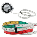 BMI Soft Body Measuring Tape 150cm Retractable PVC Ruler Meter Fitness Tools Measure Waist Lose Weight Fitness Women Men Gift