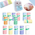 Colorful Label Sticker 57*25MM Self-adhesive Roll Paper Label Sticker Photo Inkless Printing Portable Mini Printer Thermal Paper