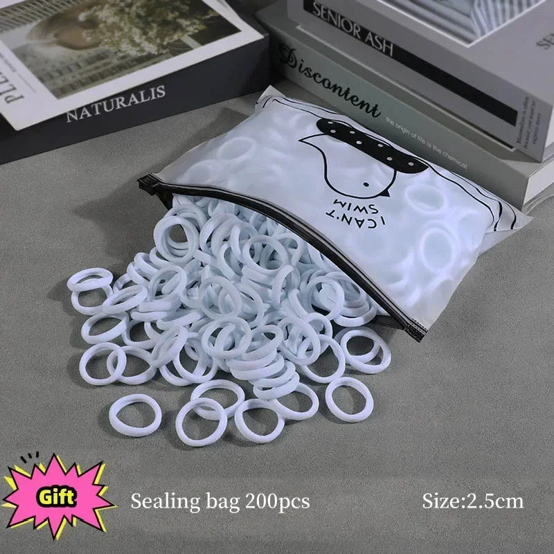 Gift Bag Hair Accessories Girls Bands Kids Rubber Elastique Cheveux Fille Cute Band Elastiques Baby Bandas Headbands Haargummi