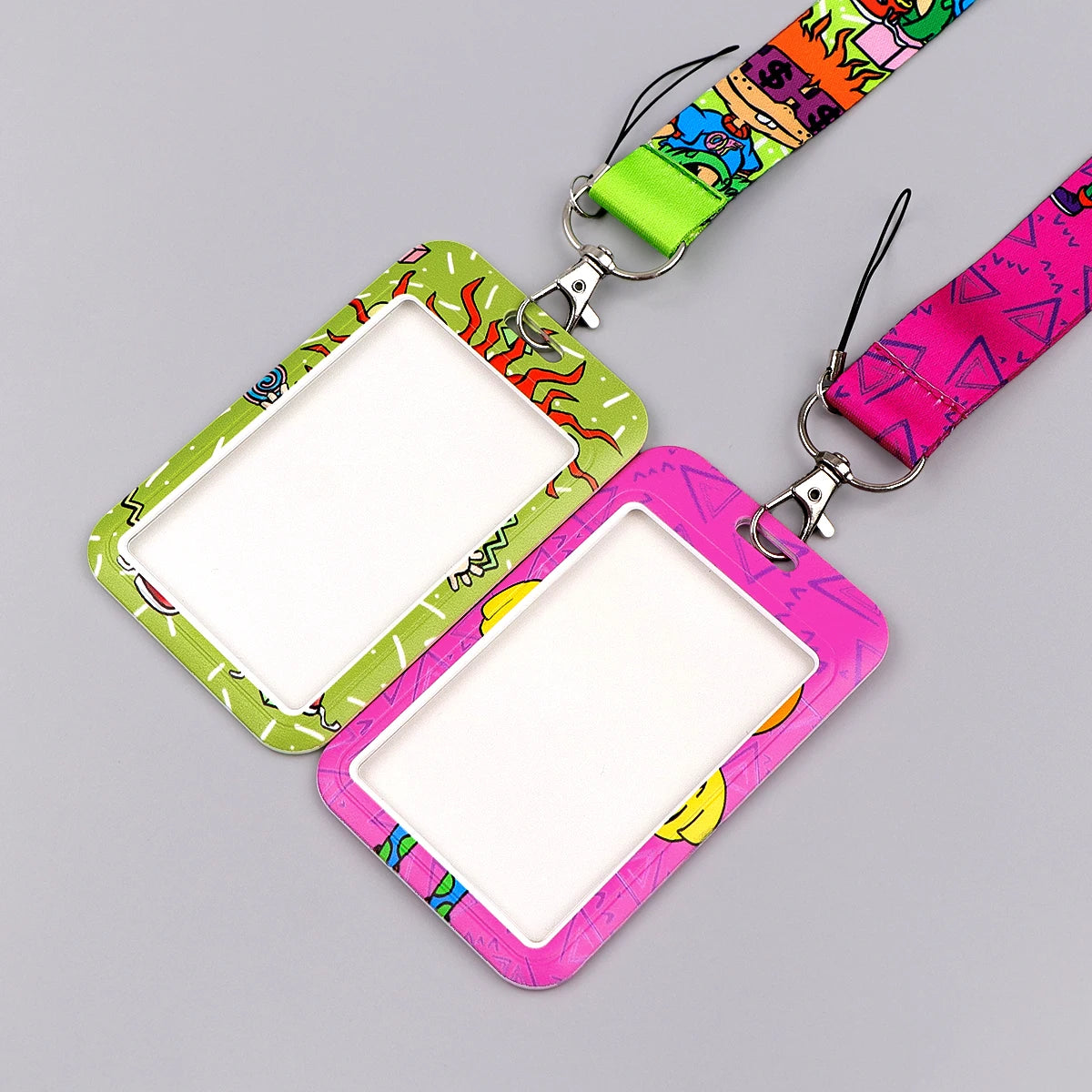 Animated Comedy Lanyard for Key Neck Strap ID Card Cell Phone Strap Badge Holder Hang Rope Keychain Accessories Gifts