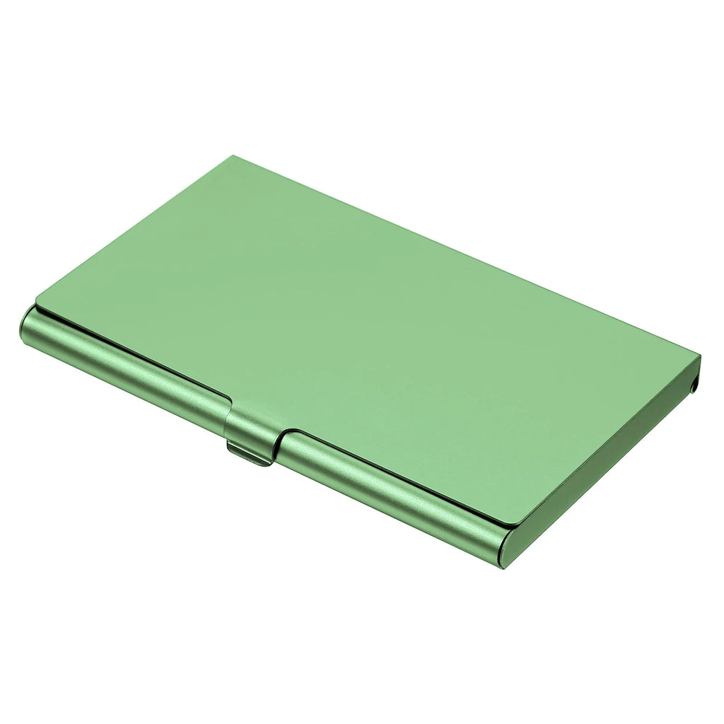 1/2/3Pcs Business Card Holder Metal Box Cover Credit Card Holder Aluminum Alloy Flip Cover Slim Name Cards Case for Women Men