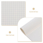 40Sheets Large Capacity Graph Paper Notebook Thickened Grid Paper for Engineering Math Drawing Science Computation Back to