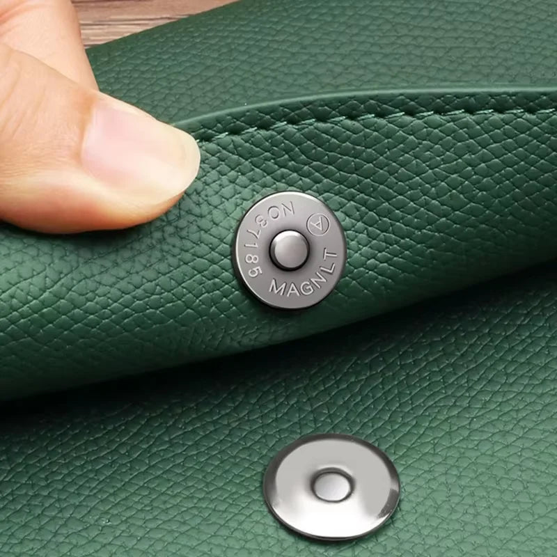 1pcs Leather A4/A5 File Bag Waterproof Wear-resistant Ultra-large Capacity Folder Business Office School File Storage Supplies