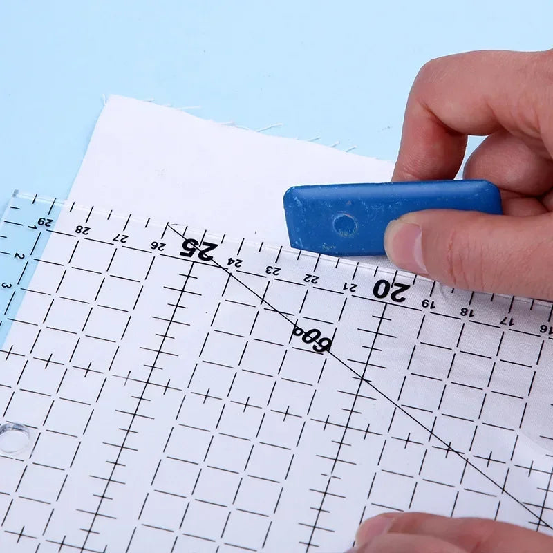 1pc Patchwork Ruler Quilting Tools Sewing Patchwork Rulers Fabric Cloth Cutting Ruler Drawing Ruler Tailor Sewing Accessories