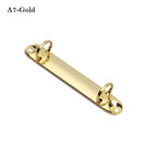 Metal Loose-leaf Binding Clip Colorful Spiral Binder File Folder DIY Album Diary Clips Ring For A4/B5/A5/A6/A7 Notebook Binder
