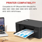 903XL 903 XL For HP903 Ink Cartridge Compatible For HP Officejet Pro 6950 6951 6954 6960 6970 6975 6968 6978 6979 6971 Printer