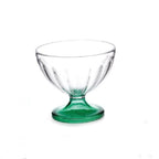 Durable Clear Ice Cream Dessert Cups 250ML Transparent Red Wine Goblet Small Plastic Yogurt Pudding Cup Party Supplies