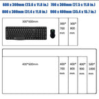 Retro VHS Style Mouse Pad Xxl Computer Large Size Mousepad Non-slip Gamer Keyboard Mausepad 90x40cm Art Design HD Deskmat Carpet