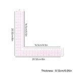 Flexible Clear Metric French Curve Ruler Multipurpose Tailoring Template For Dressmaking Pattern Drafting DIY Sewing Projects