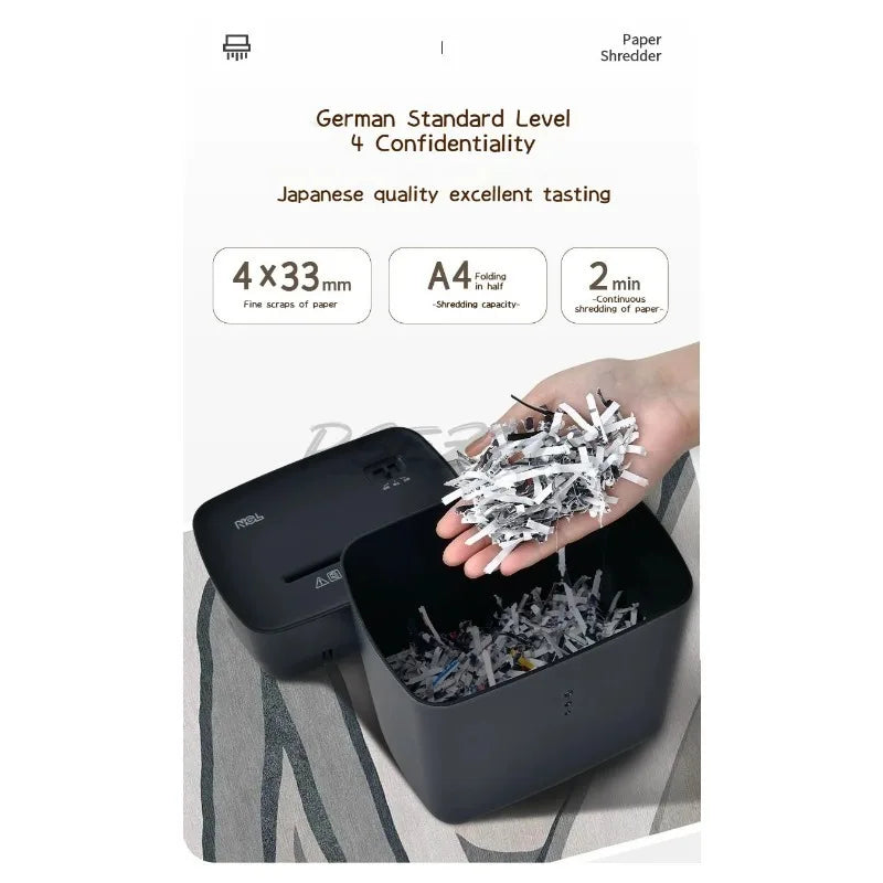 High-Power Level 4 Office & Household Document Shredder paper shredder machine