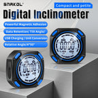 SNAKOL Mini Angle Gauge Magnetic Protractor Digital Inclinometer Angle Finder Level Box With Magnes and Backlight