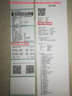 Xprinter 80mm Thermal Label Printer 2,3 Inch Barcode Sticker Printer Bluetooth Receipt Printer LAN/Bluetooth/USB
